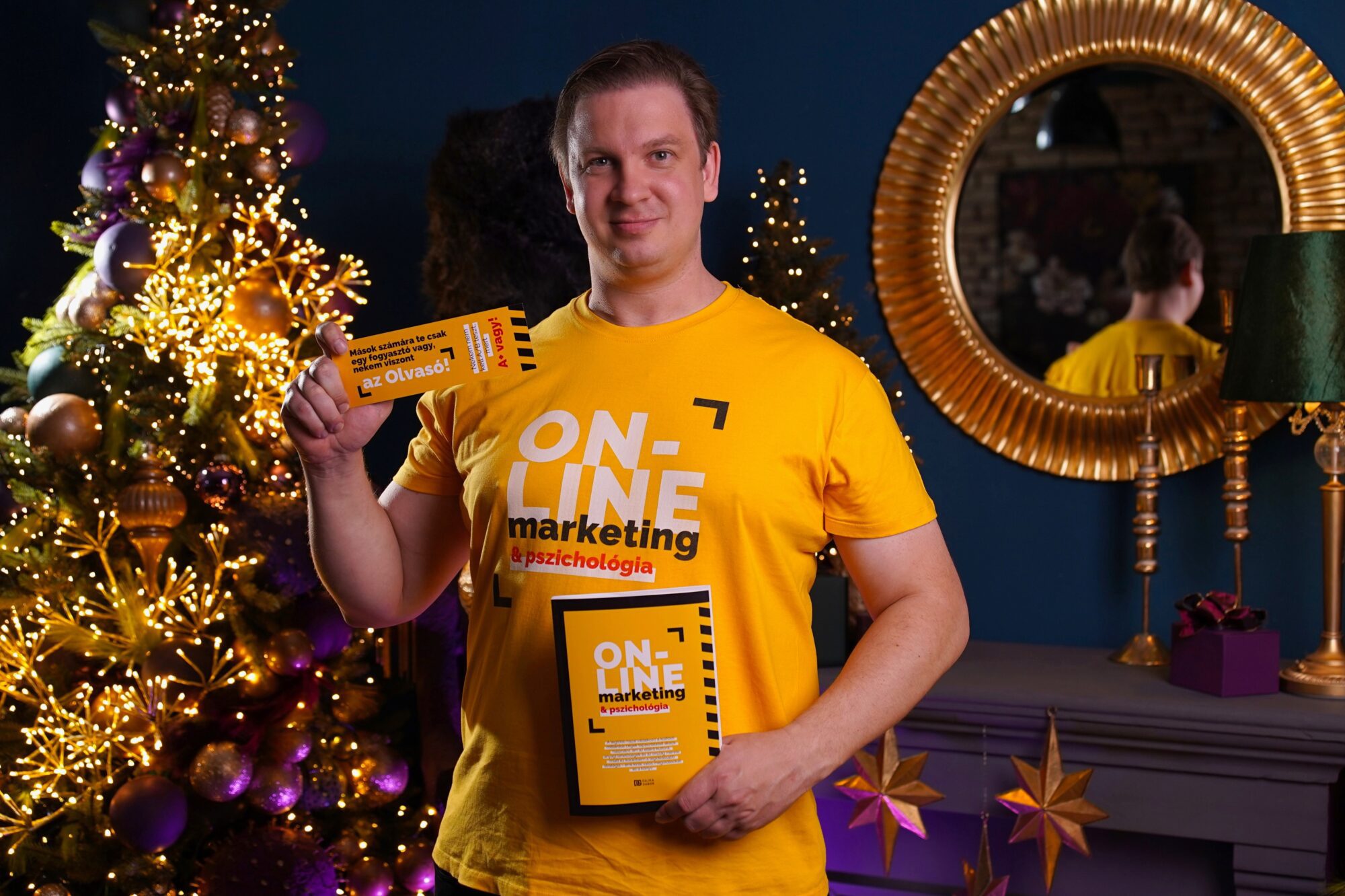 Dajka Gábor az Online marketing és pszichológia című könyvével